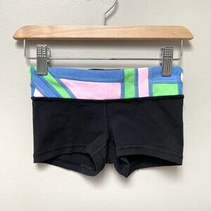 Ivivva Black Gymnastics Dance Shorts